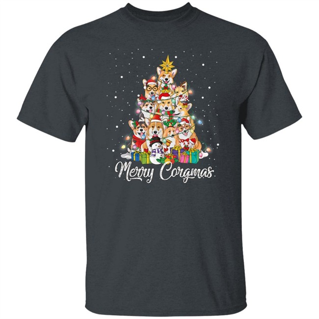 Merry Corgmas Corgi Christmas Tree Fairy Lights Dog Lover Long Sleeve T Shirt Mike Midwestgay Merry Corgmas Corgi Christmas Tree Fairy Lights Dog Lover Long Sleeve T Shirt Mike Midwestgay