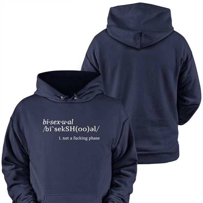 Bisexual Not A Fucking Phase T Shirt The Backbone Of Twitch