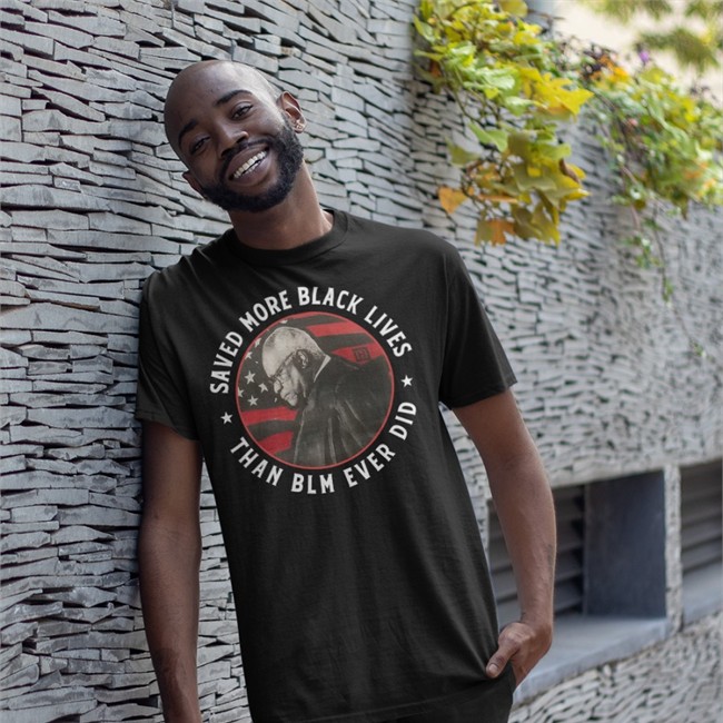 Trump Ron Filipkowski Saved More Black Lives Than Blm Ever Did Shirt Clarence Thomas