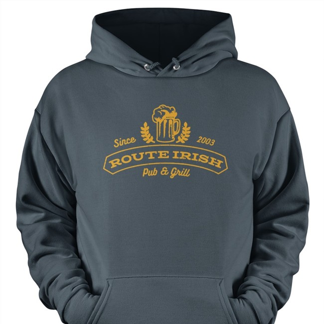 Shop Call For Fire Route Irish Pub And Grill Since 2003 Hoodie Shop Call For Fire Route Irish Pub And Grill T Shirt Since 2003