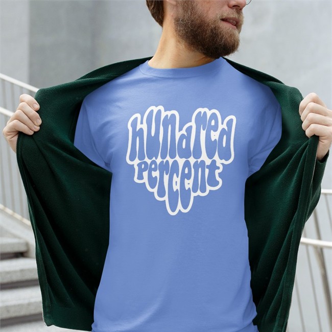 The Morning Toast Merch Hundred Percent Light Blue Sweatshirt