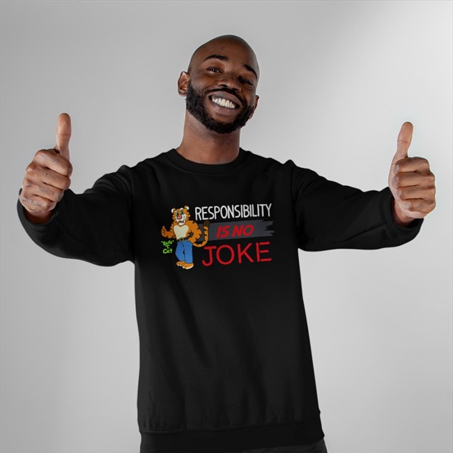 Javigameboy Responsibility Is No Joke Safe T Cat Shirt