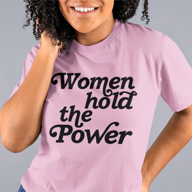 Women Hold The Power T Shirt White Auntbunny Women Hold The Power T Shirt Tom Bonier