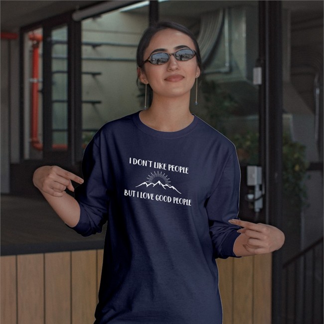 Jared Padalecki I Don't Like People But I Love Good People Sweatshirt Laurenxann