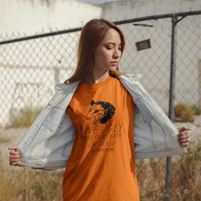 Live Ugly Fake Your Death Eat Trash Get Hit By A Car Sweatshirt Nnedi Okorafor PhD