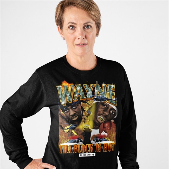 Tyrann Mathieu Wearing Lil Wayne Tha Block Is Hot T Shirt