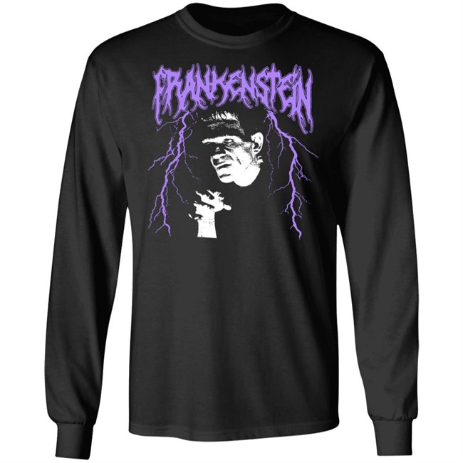 Universal Monsters Frankenstein Monster Metal T Shirt Universal Monsters Frankenstein Monster Metal T Shirt