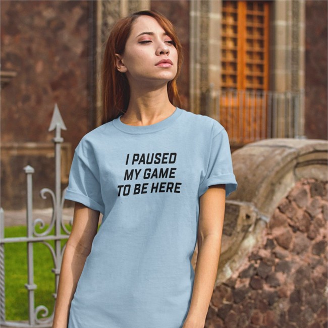 Corn I Paused My Game To Be Here Shirt Luhblix