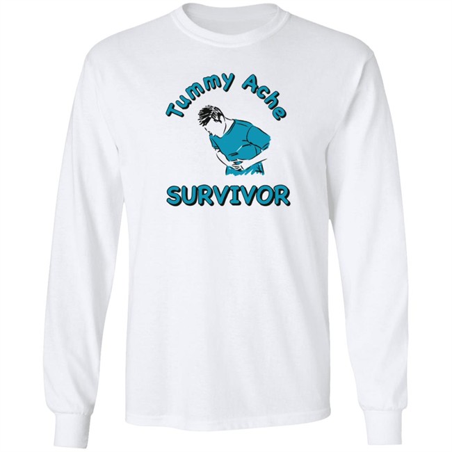 Shithead Steve Merch Tummy Ache Survivor Tee Shirt Shithead Steve Merch Tummy Ache Survivor Tee Shirt