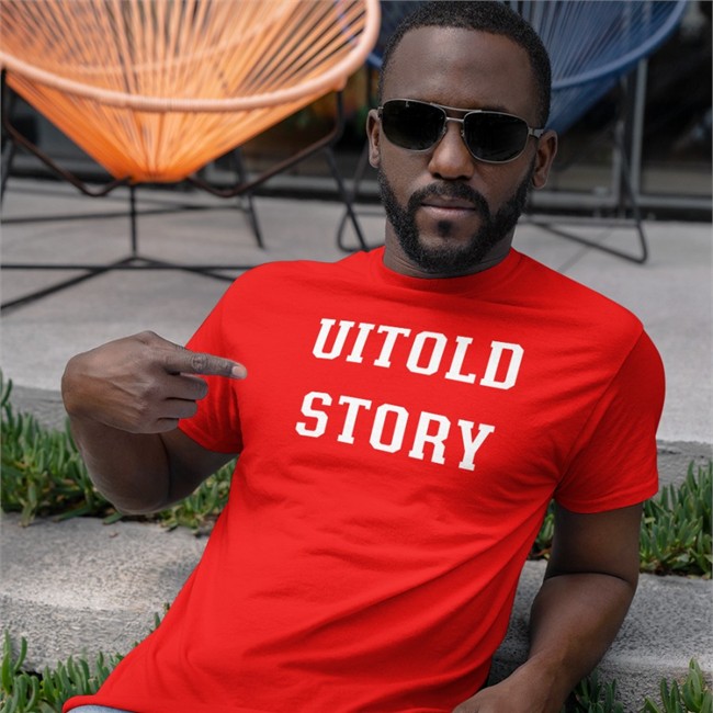 Uitold Story Zip Up Hooded Sweatshirt Anus