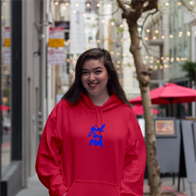 Shiny Blue Thread Hoodie Shiny Blue Thread Sweatshirt