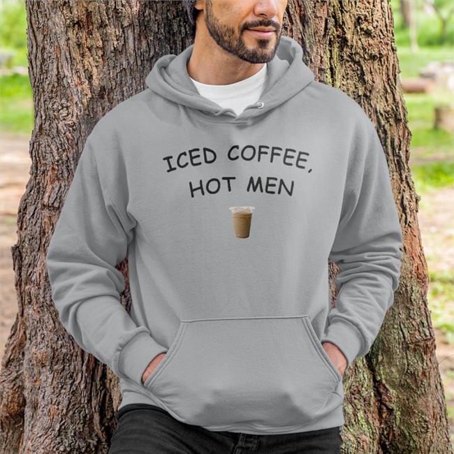 Iced Coffee Hot Men Sweatshirt