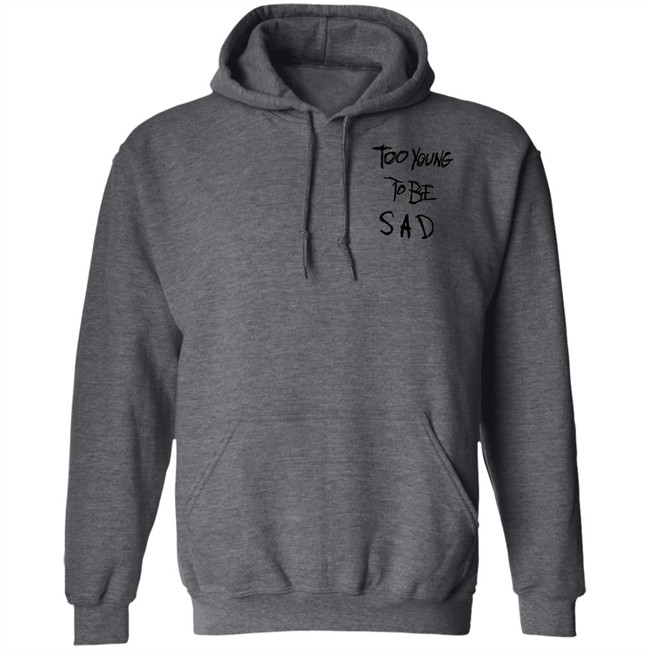 Tate Mcrae Merch Too Young To Be Sad Hoodie