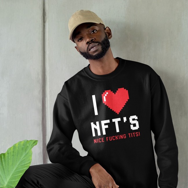 I Heart Nft's Nice Fucking Tits Shirt