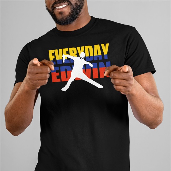 Edwin Escobar Everyday Edwin T-Shirt Edwin Escobar Everyday Edwin Tee Shirts