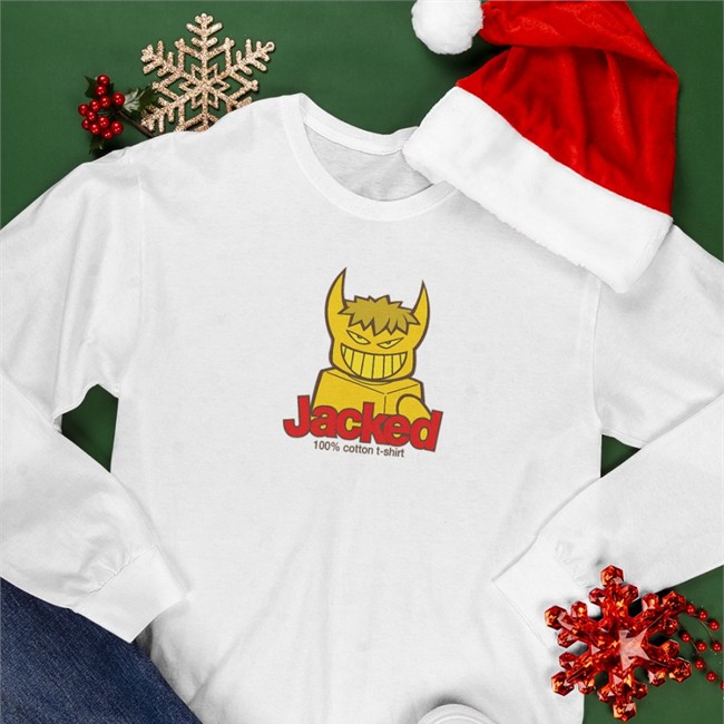 Tony Hawk Jacked Sweatshirt 100% Cotton T-Shirt Jacked Tee Shirt