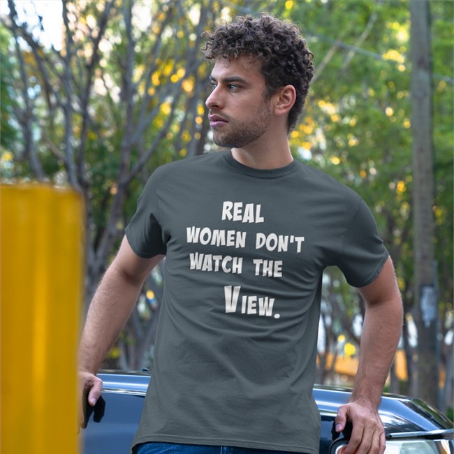 Helenckh Real Women Don't Watch The View Shirt Helen Henning Real Women Don't Watch The View Tee Shirt