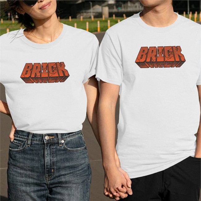 Brick Tee Brick Shirt Onewordbrick