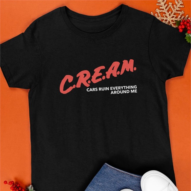 Cream Cars Ruin Everything Around Me Sweatshirt Chloe Naylor Cream Cars Ruin Everything Around Me Crewneck Sweatshirt Chloe Naylor