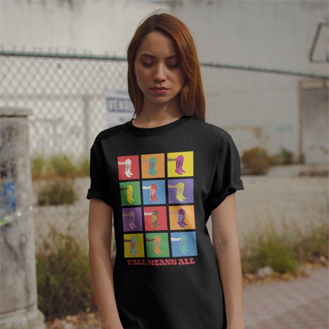 Devolver Y'all Means All Tee