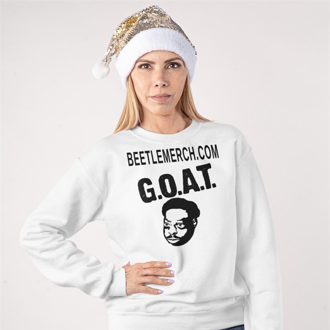 Simply The G.O.A.T. Shirt Beetlejuice Green Beetlemerch.com GOAT Beetlejuice Green Simply The G.O.A.T. Shirt White Beetlemerch.com GOAT