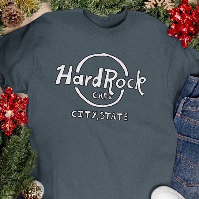 Hard Rock Cafe City State Shirt Black