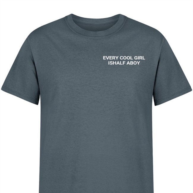 Translatedtees Every Cool Girl Half Boy Shirt