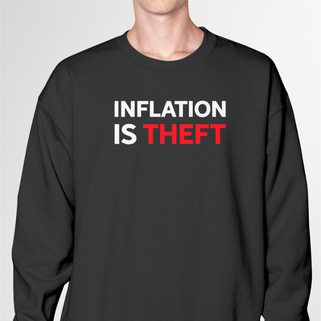 Luke Rudkowski Inflation Is Theft T-Shirt
