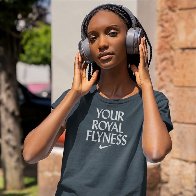 Your Royal Flyness Shirt Black Nike Merch Your Royal Flyness T Shirt Kateřina Svitková Chelsea FC Women