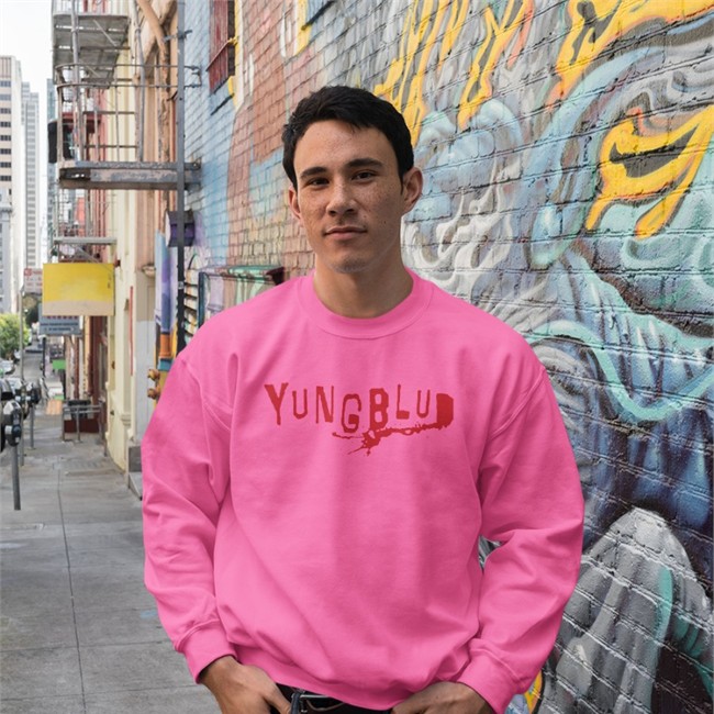 Yungblud Pink Yungblud Logo Tank Yungblud Merchandise Pink Yungblu Tee
