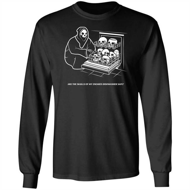 Are The Skulls Of My Enemies Dishwasher Safe Shirt Death Wish Coffee Company Merch