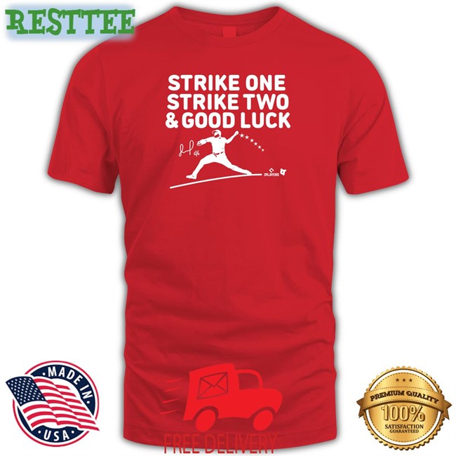 Jose Alvarado Strike One Strike Two & Good Luck Shirt Alex Coffey