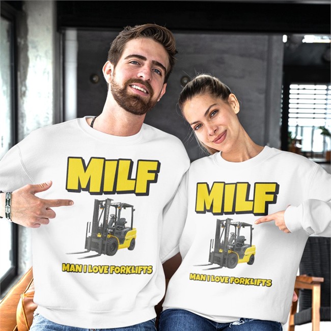 Shithead Steve Merch Milf Man I Love Forklifts Tee Shirt Gutknott