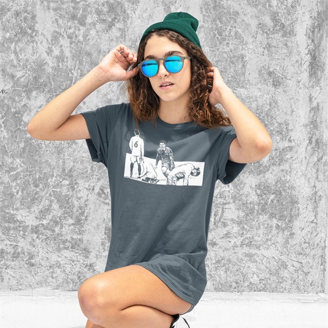 The Byline Store The Madrid Dagger Tee Shirt Alex Goldberg