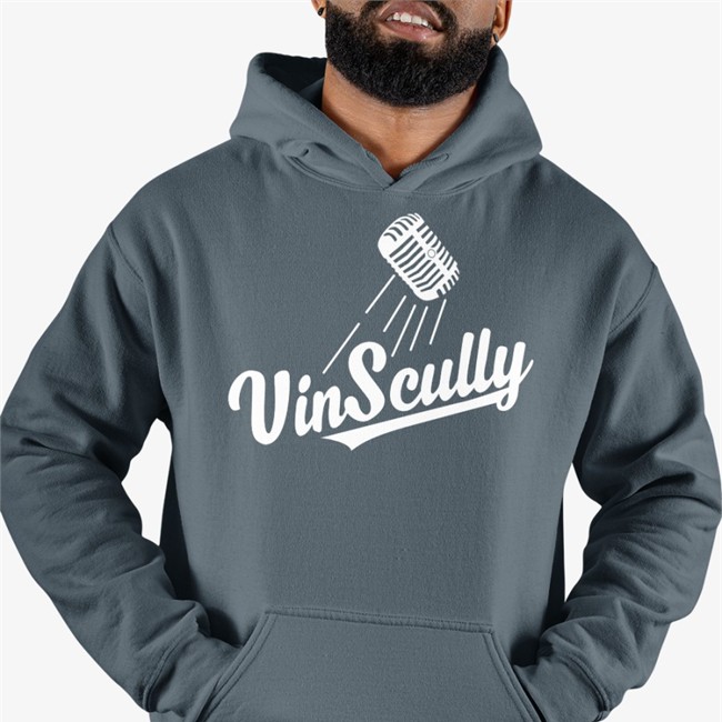 Vin Scully Microphone Tee Dodgers Etsy Vin Scully Microphone Long Sleeve T Shirt Dodgers Etsy