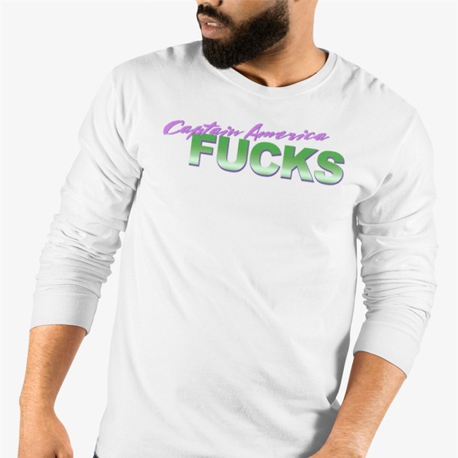Captain America Fucks Sweatshirt