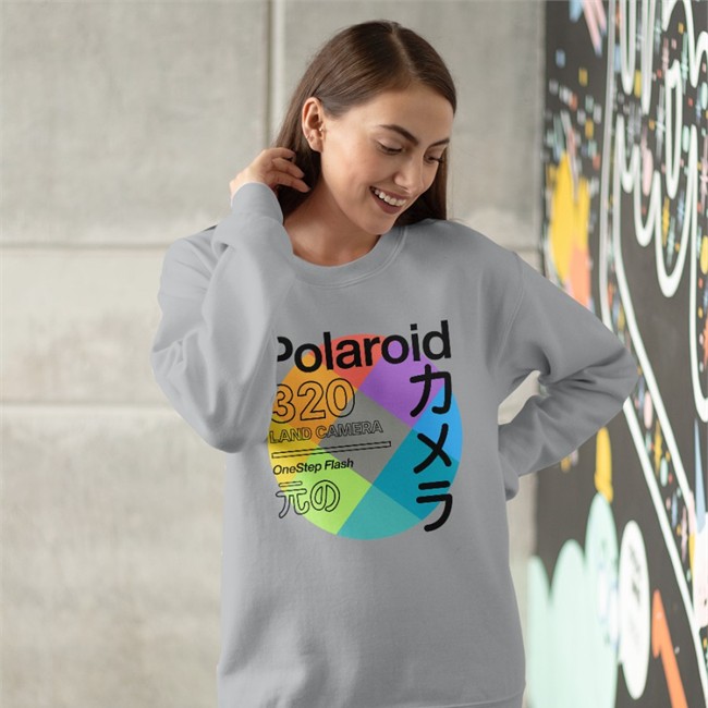 Polaroid 320 Land Camera Onestep Flash Hooded Sweatshirt Noisy Butters