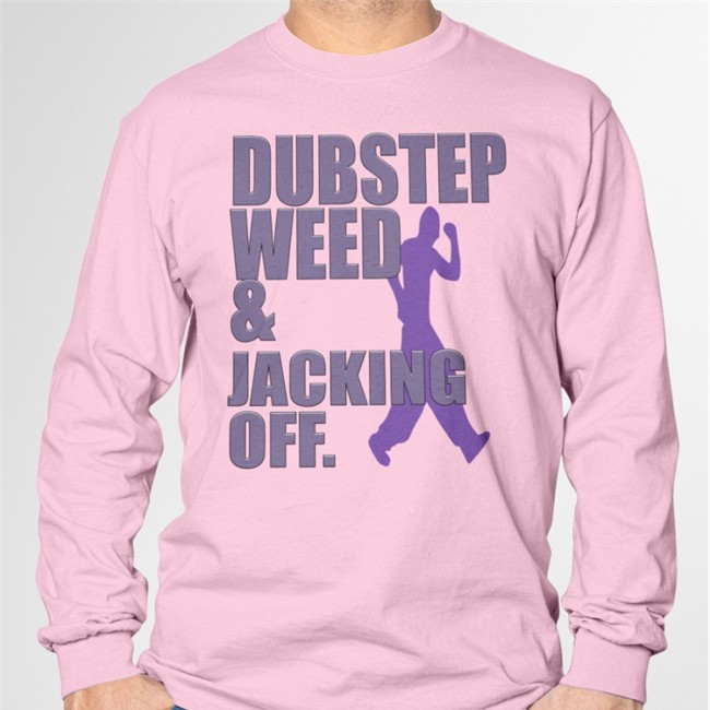 Haunted Starbucks Merch Dubstep Weed & Jacking Off Tee