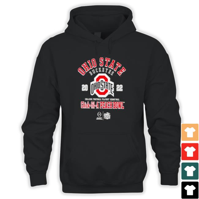 Official Ohio State Buckeyes CFP Semifinals Chick-fil-A Peach Bowl Bound 2022 Sweatshirt