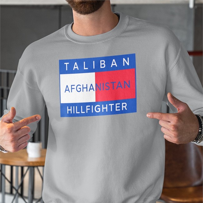 Shirts That Go Hard Merch Taliban Afghanistan Hillfighter Hoodie Tommy Hilfiger Taliban Afghanistan Hillfighter Sweatshirt