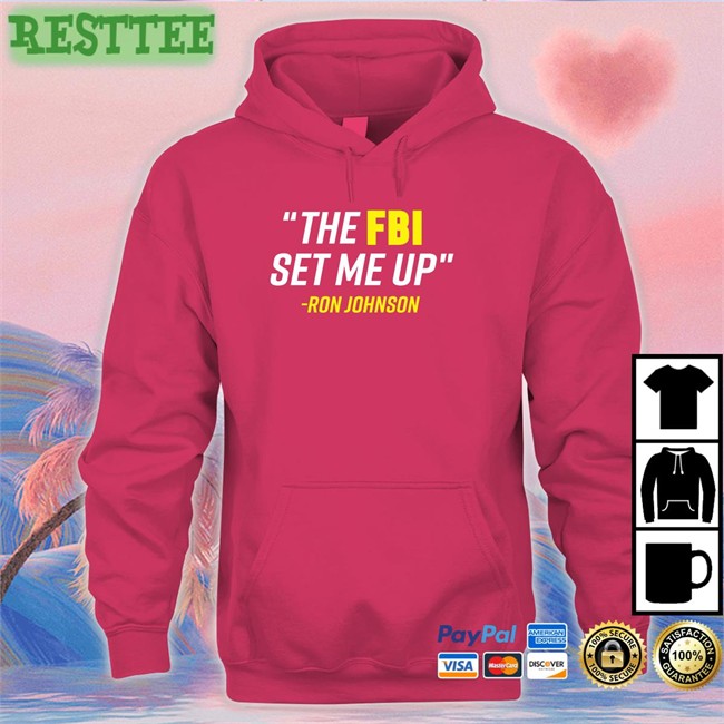 Ron Johnson The FBI Set Me Up Long Sleeve Tee Mandela Barnes Merch The FBI Set Me Up Shirt Ron Johnson
