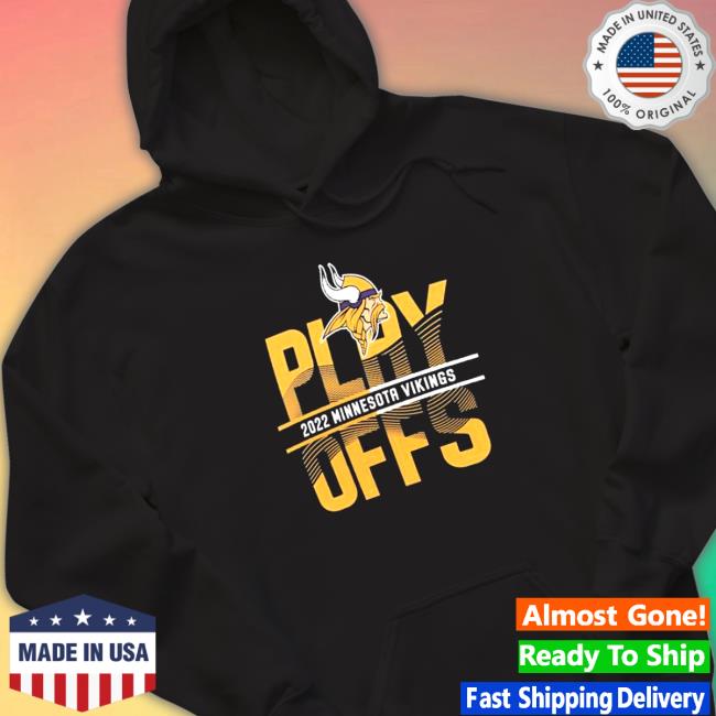 Official Minnesota Vikings Playoffs 2022 Hooded Sweatshirt