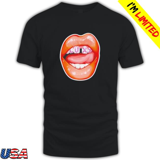 Official Luxx Noir London Lip Service Hooded Sweatshirt