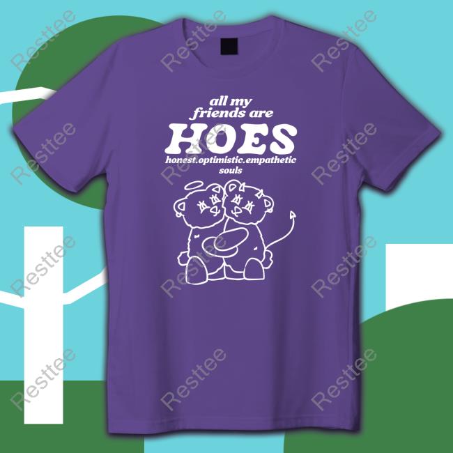 All My Friends Are Hoes Hoodie All My Friends Are Hoes Shirts