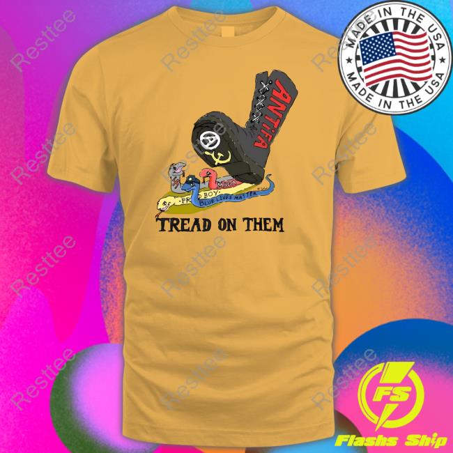 Antifa Tread On Them Long Sleeve Tee Themperor Kennedy