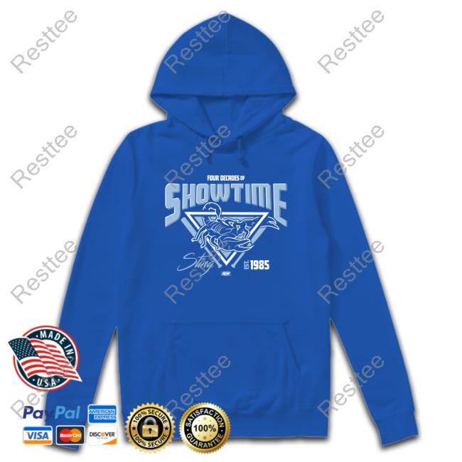 Four Decades Of Showtime! Sting Est.1985 Tee Shirt Official Four Decades Of Showtime! Sting Est.1985 Cap
