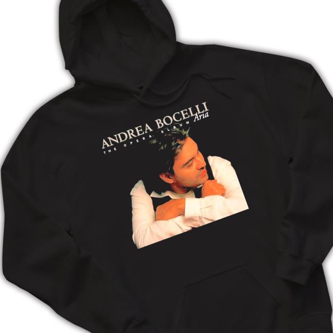 1998 Andrea Bocelli Vintage Aria The Opera Album Tour Cap Official 1998 Andrea Bocelli Vintage Aria The Opera Album Tour Hoodies