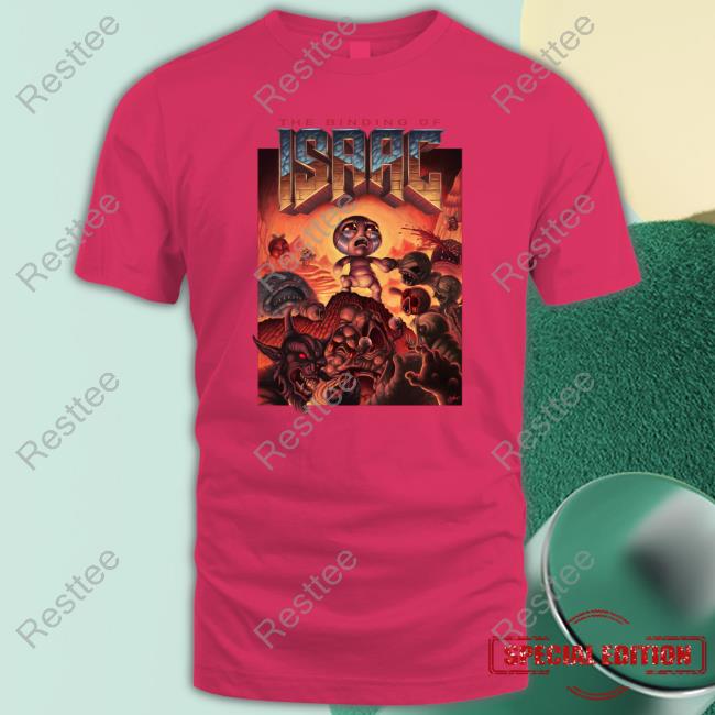 The Binding Of Isaac Shirt 2022 The Binding Of Isaac Edition Limited Tee Shirt Black