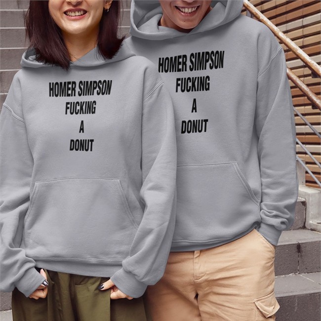 Shirts That Go Hard Homer Simpson Fucking A Donut Hoodies