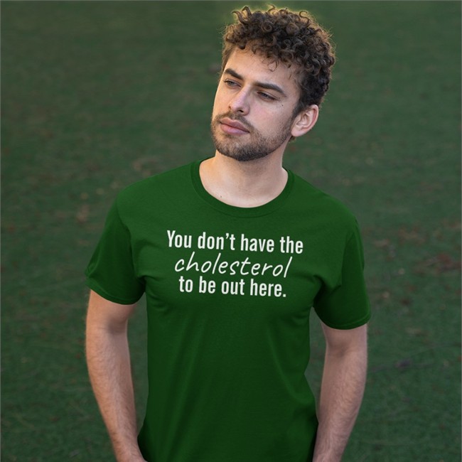 Bonfire You Don't Have The Cholesterol To Be Out Here Tee Shirt Keke Palmer’S Powerslide